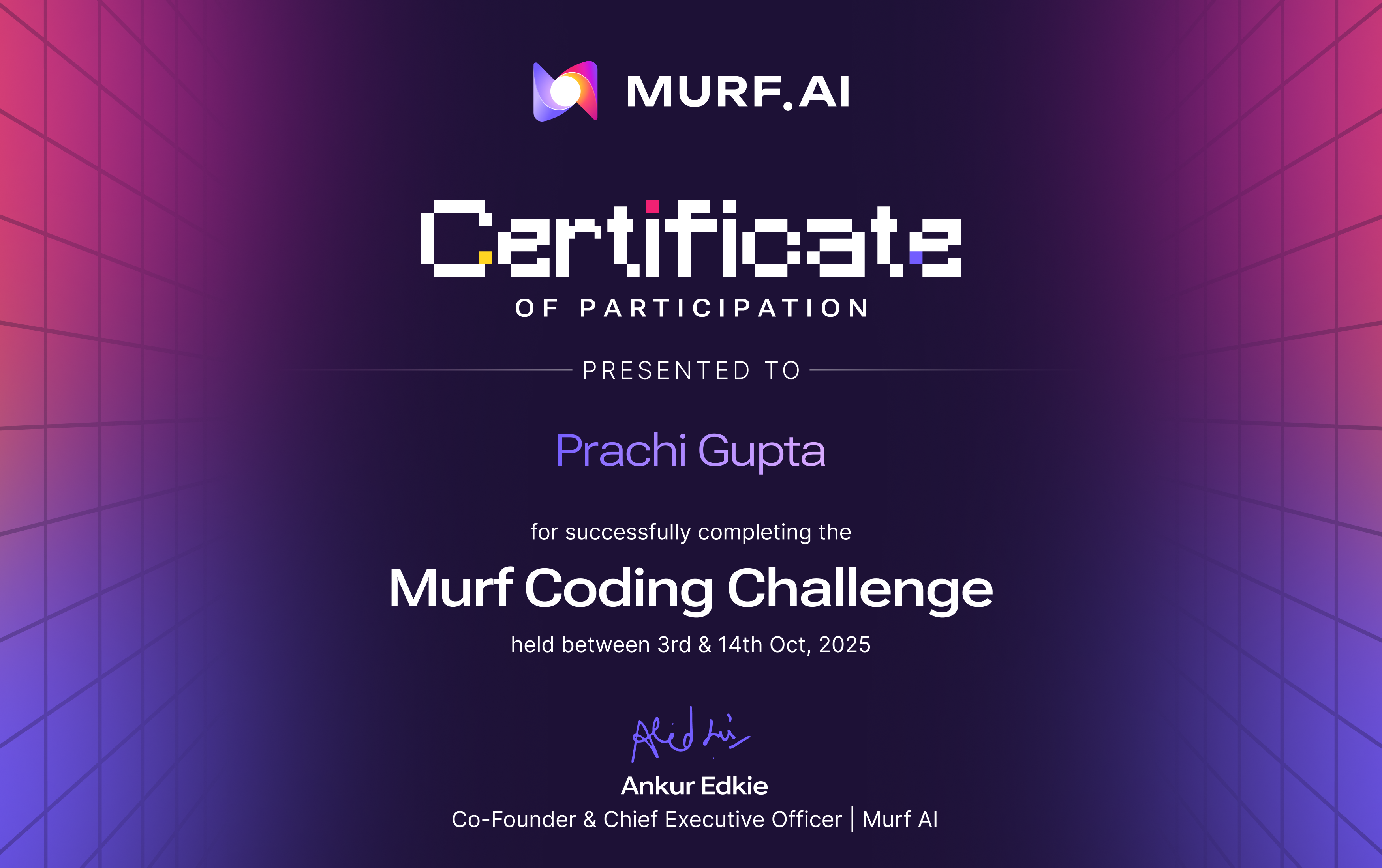 Prachi Gupta - Backend Developer Intern @Act-T Connect Pvt. Ltd ...